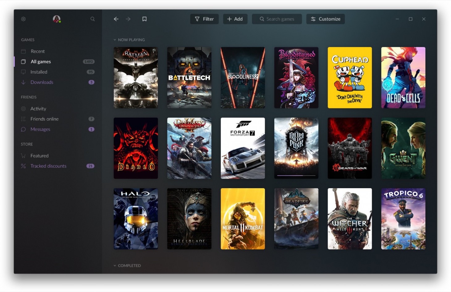 Game GOG Galaxy