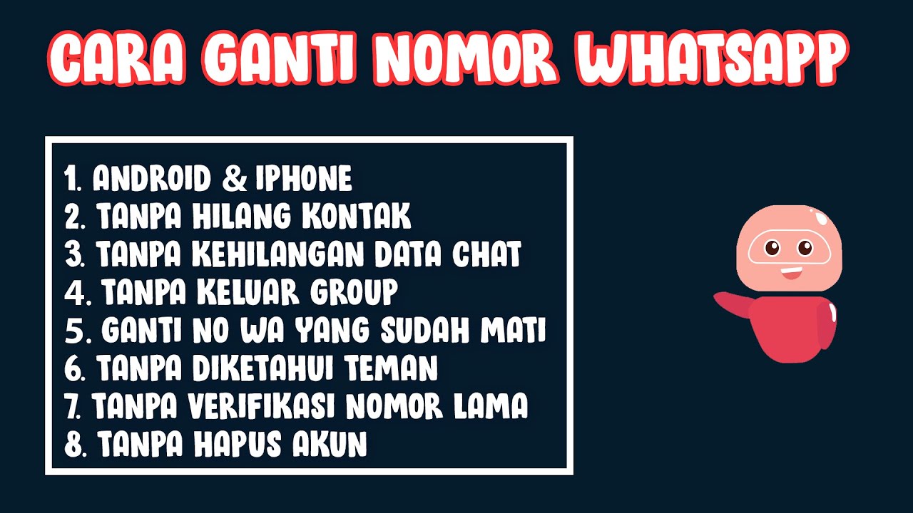 Ganti No WhatsApp