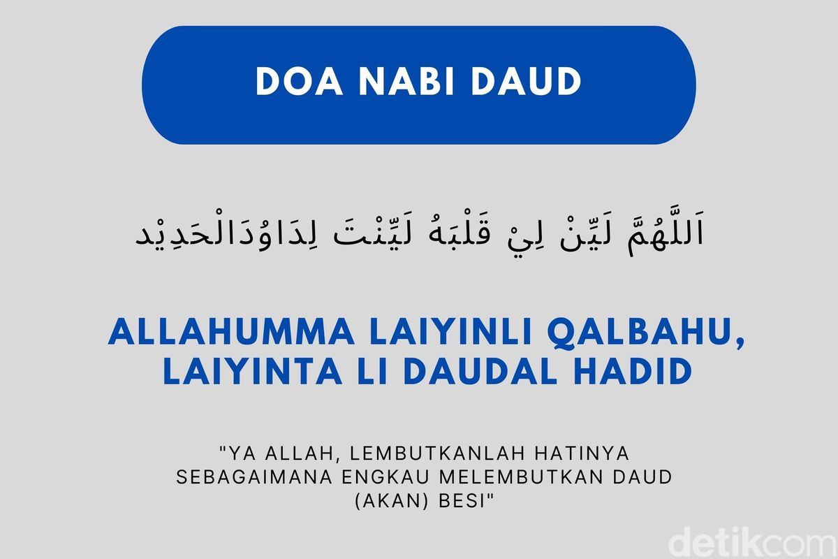 Doa Nabi Daud