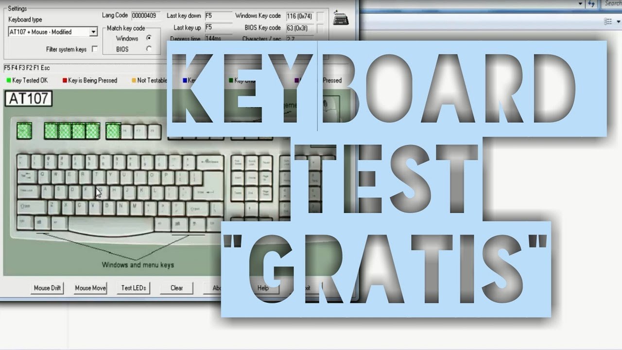 Keyboard Test buat Windows