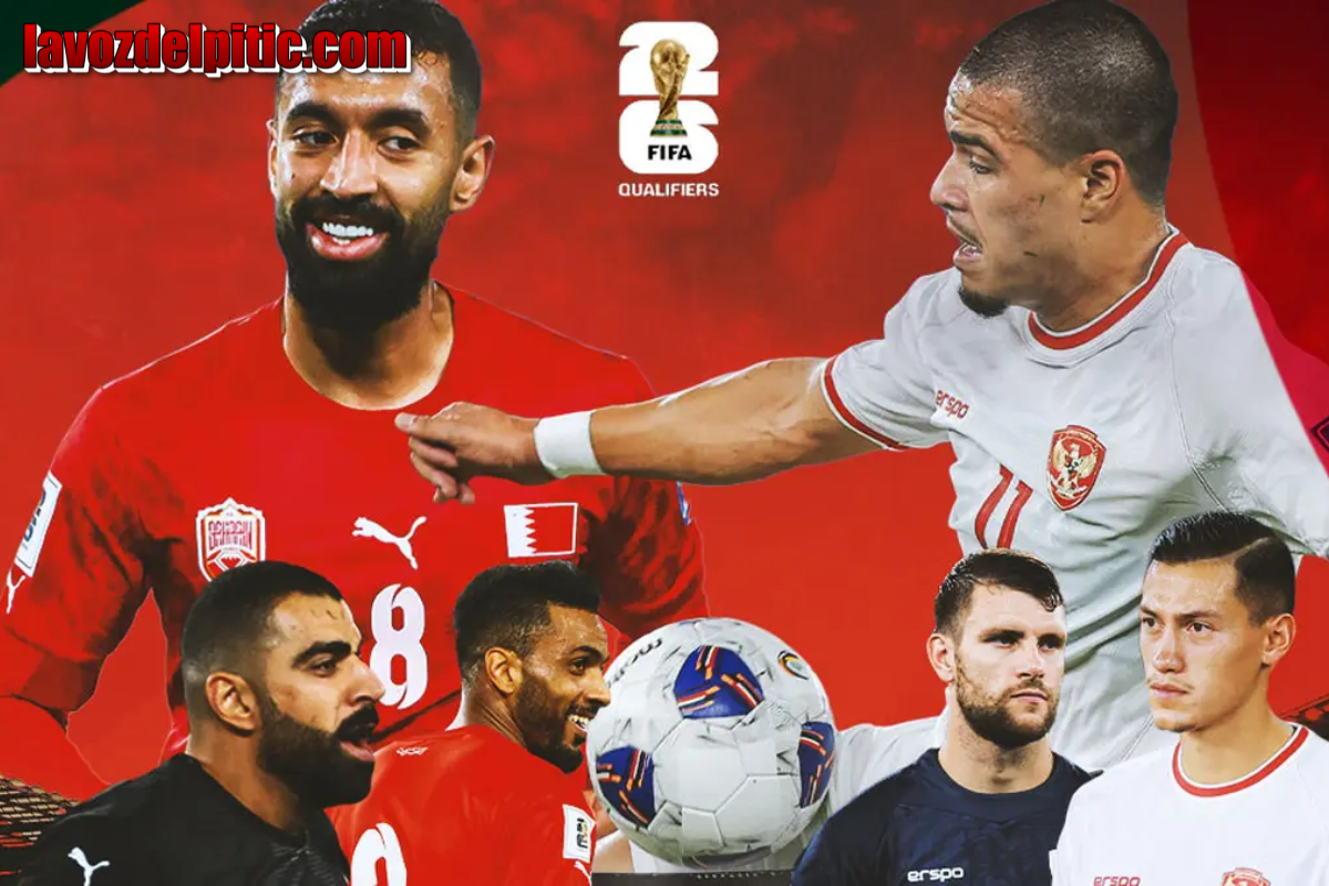 Infografis Duel Indonesia vs Bahrain di Kualifikasi Piala Dunia 2026 Zona Asia, Susunan Pemain dan Head to Head