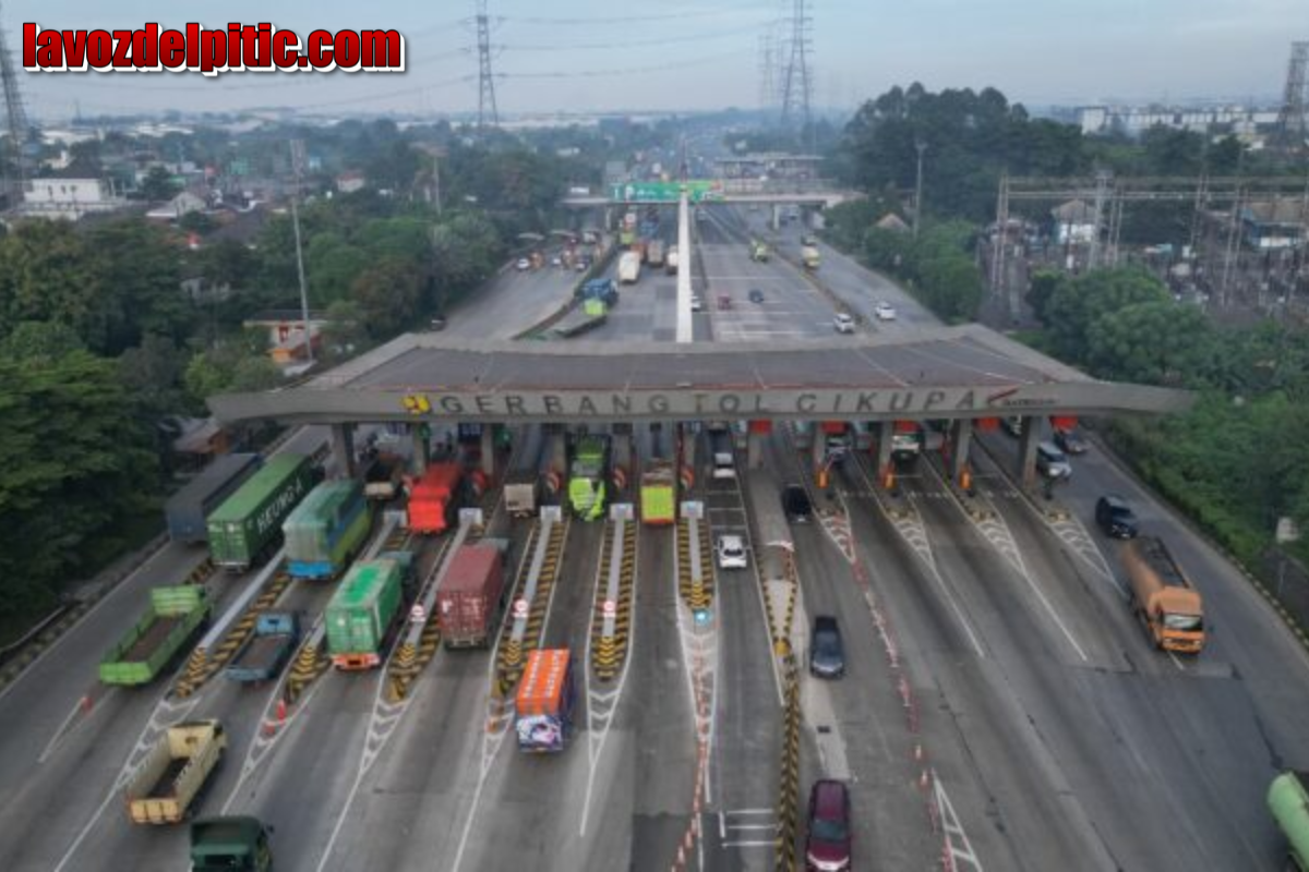 Arus Balik Lebaran 2025, Ruas Tol Tangerang - Merak Ramai Lancar